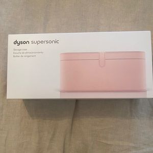 Dyson supersonic hair dryer case pink brand new